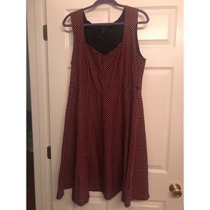 Torrid polka dot dress